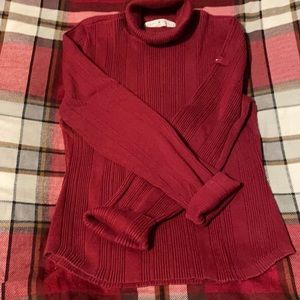 Beautiful Knit Top, Wine Color